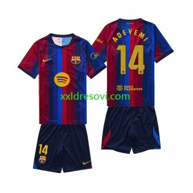 FC Barcelona Karim Adeyemi 14 Domaći Dječji Nogometni Dres 2026-2027